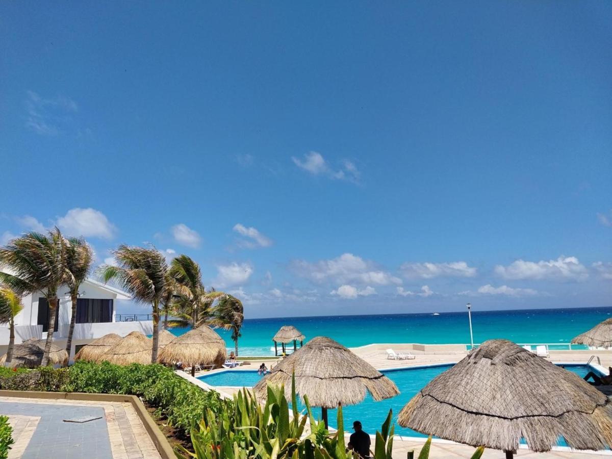 Placentero Depa En Mar Caribe! Cancun Bagian luar foto